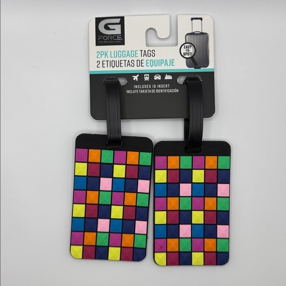 GForce Handbags - GForce Luggage Tags Set of 2